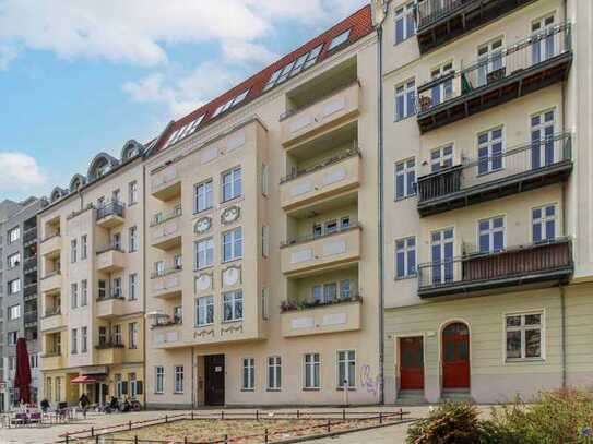 Vermietete 2-Zi.-ETW mit Balkon im Herzen von Friedrichshain