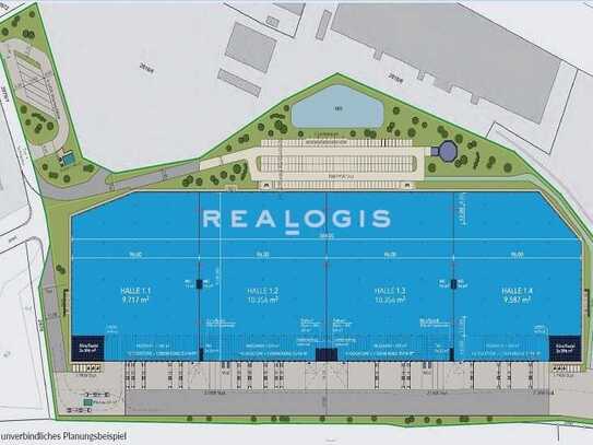 Neustadt bei Coburg, ca. 9.717 m² Lager-und Produktionshalle zu vermieten