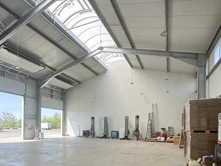 Neubau! Werkstatthalle mit schwerlasttauglichem