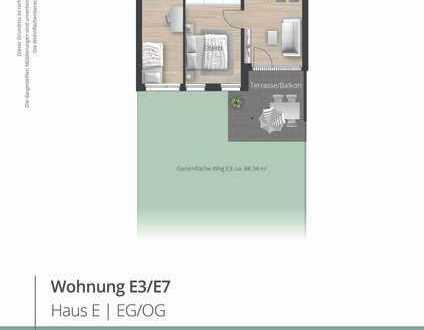 E7 - Moderne 3 Zimmer Wohnung mit Balkon im Quartier am Schmidbächle