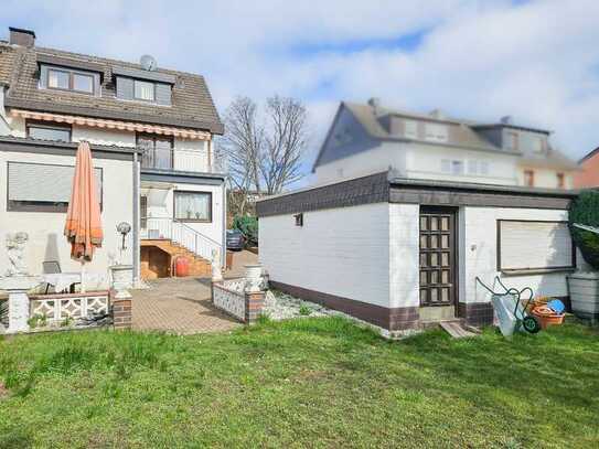 Ein Haus mit vielen Möglichkeiten auf schönem Areal in Süd-Westlage von Siegburg.