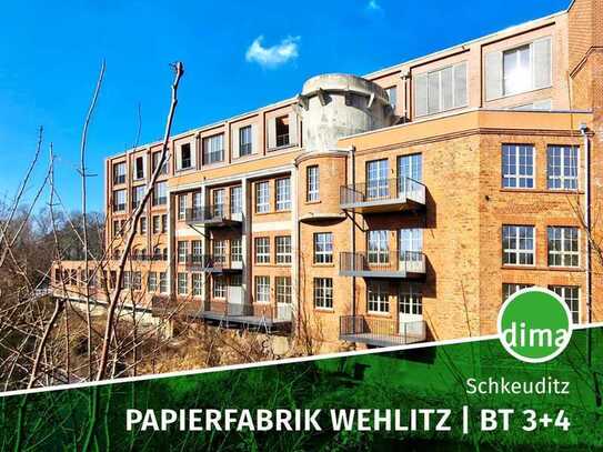 ERSTBEZUG sanierte Papierfabrik | Ruhige, grüne Lage - Whg. mit Nordwest-Balkon, HWR, Aufzug u.v.m.