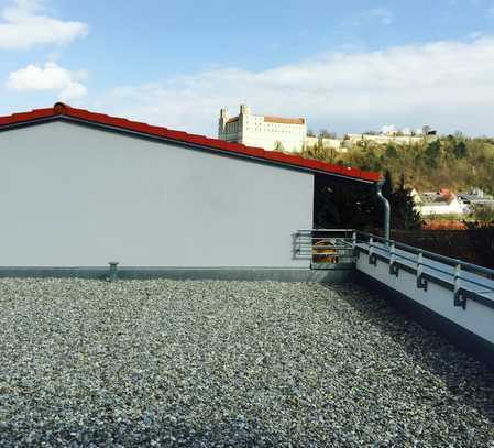 Exklusive 3 Zimmer Dachterrassenwohnung mit Burgblick in Eichstätt