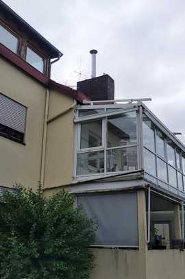 4,5-Zimmerwohnung ca. 105 qm plus Gewerbeteil im Dachgeschoss 57 qm