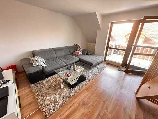 3-ZIMMER-STUDIOWOHNUNG
MIT BALKON UND TG-PLATZ
IN HESSENTAL