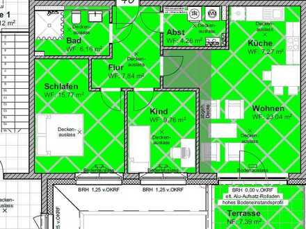 3 Zimmerwohnung im KfW-Effizienzhaus 40+