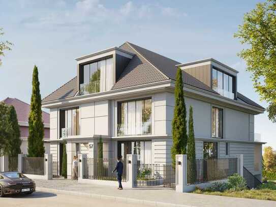 Luxus pur in kernsanierter Stadtvilla mit Lift - Penthouse mit Park- und Neckarblick!