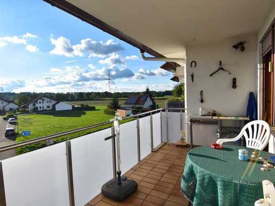 Attraktive 2-Zimmer-Wohnung mit Balkon und herrlichem Ausblick!