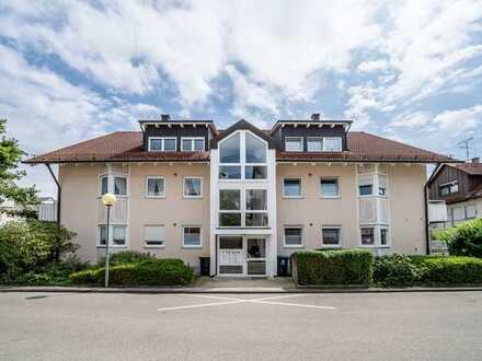 Geräumige 3-Zimmer-Wohnung mit Süd- und Ostbalkon in ruhiger, zentraler Lage von Bad Wörishofen