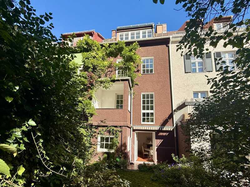 Juwel in Nymphenburg – großes 6,5 Zi.-RMH in der Villensiedlung Gern - Vermietung auf Zeit