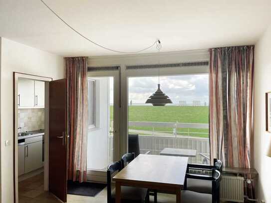 2-Zimmer-Wohnung mit Nordseeblick nach Süden und Westen