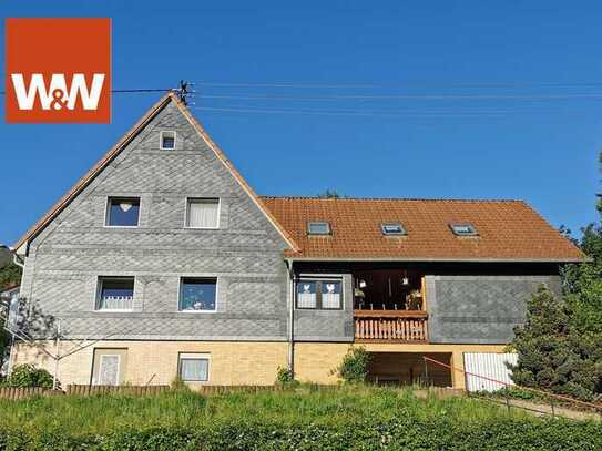 ***Ein/Zweifamilienhaus in ruhiger Naturlage mit herrlicher Aussicht!***