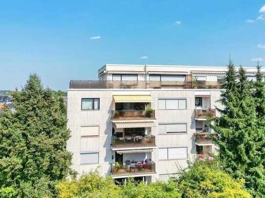 Wunderschöne Wohnung mit Fernblick und exzellenter Verkehrsanbindung