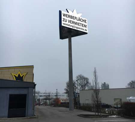 Werbepylon an der A9 zu vermieten