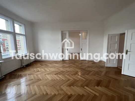 Tauschwohnung: 5 Zimmer AB, hohe Decken, 2 Balkone, 167qm