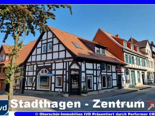 Geschäftshaus mit Einliegerwohnung im Zentrum von Stadthagen zu verkaufen