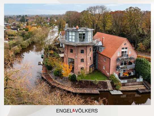 Traumlage am Wasser – Wohnen und Leben in einer sanierten Mühle