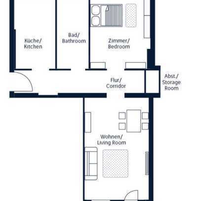 Erstbezug nach Sanierung: Schöne 2-Zimmer-Wohnung mit Balkon in Berlin-Prenzlauer Berg