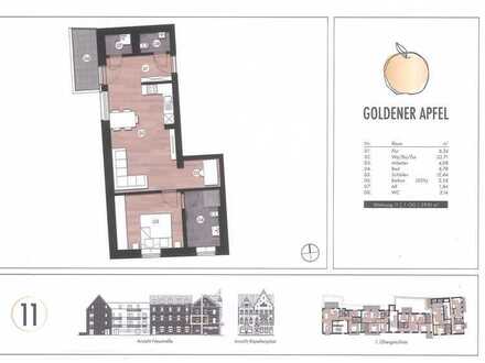 Denkmalgeschützte 2,5-Zimmer Wohnung in innerstädtischer Bestlage von Kevelaer