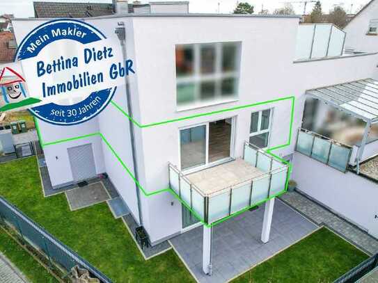 DIETZ: Barierrefreie und moderne 3 Zimmer-Wohnung Einbauküche, Aufzug, Carport und Infrarotkabine!