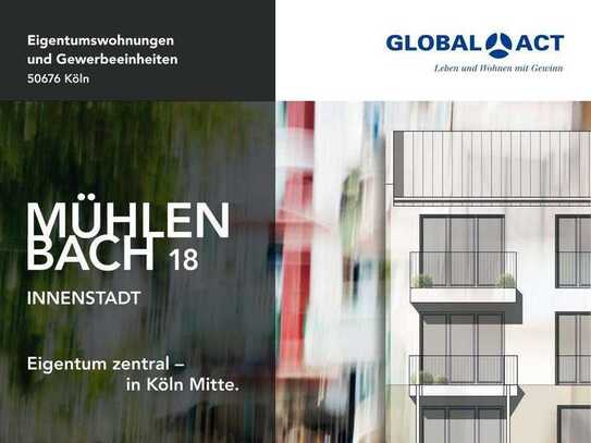 Urbaner Wohnkomfort in Köln - Exklusiver Neuausbau mit zwei Balkonen, WE 10