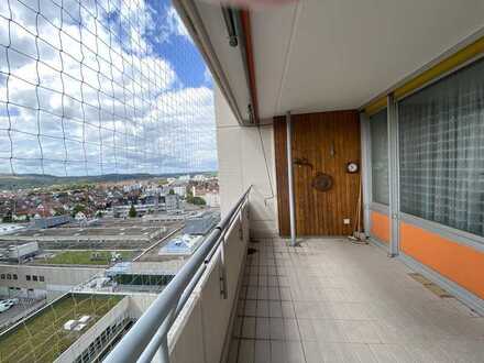 Gut geschnittene 3,5 Zi.-ETW mit Loggia und Fernblick