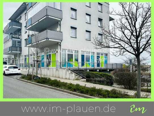 Gewerbeeinheit in Plauen - ca. 123 m² - 3 x WC - 3 Büroräume - umlaufender Balkon