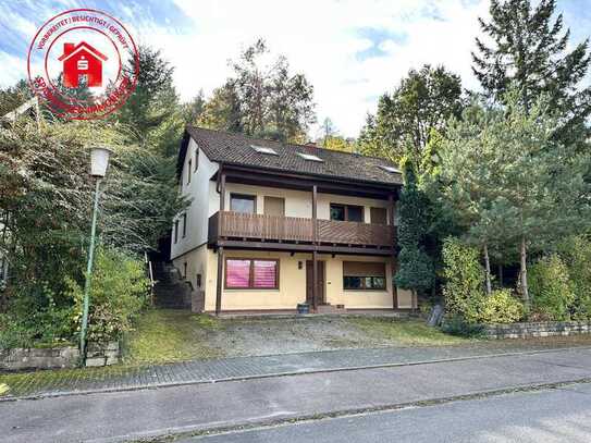 Schönes Zweifamilienwohnhaus mit ELW in Wertheim-Bestenheid in gefragter Lage mit toller Aussicht