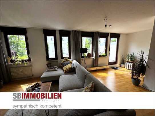 Charmante 2,5-Zi-Mais.-Wohn. mit Dachterrasse + Balk., off. Wohn-Essbereich (ca. 36qm), EBK, frei!