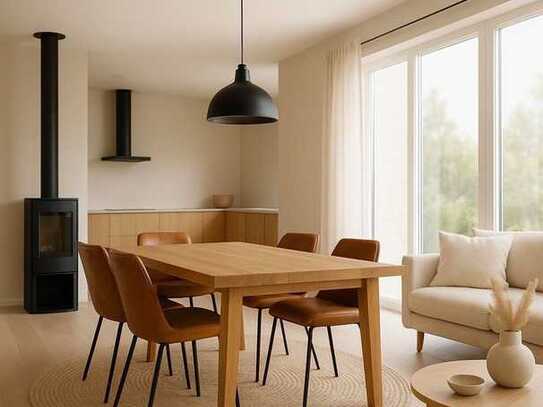 2 Zi Einliegerwohnung, Westterasse, Kamin & EBK, Hundefreundlich, eigene Zufahrt