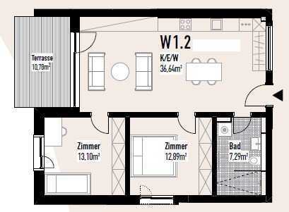 Wohnung in Ottenbach