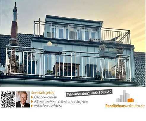 Saniertes Cityhaus mit freiem Penthouse. Terrassenwohnungen. Domblick