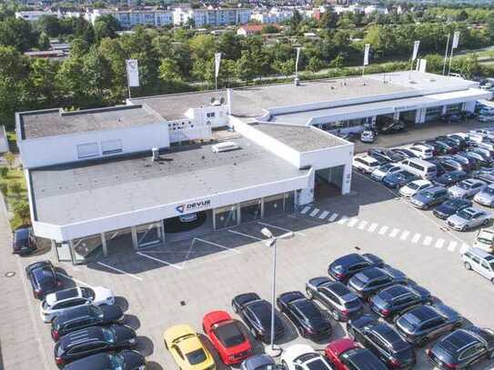 950 m² gepflasterte KFZ-Stellplätze im Gewerbegebiet Haid, Freiburg