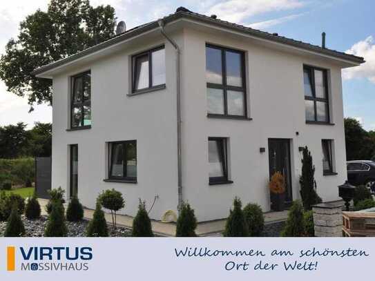 VIRTUS-Massivhaus baut NEU in Pinneberg! Stadtvilla Massiv gebaut Stein auf Stein! Auf geht`s