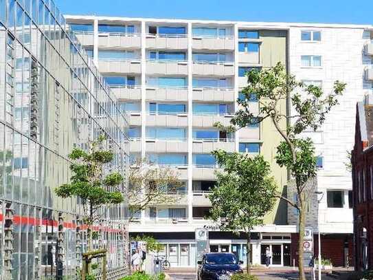 Hochwertig möblierte 2-Zimmer-Wohnung mit Balkon u. moderner Einbauküche // zentral in Westerland