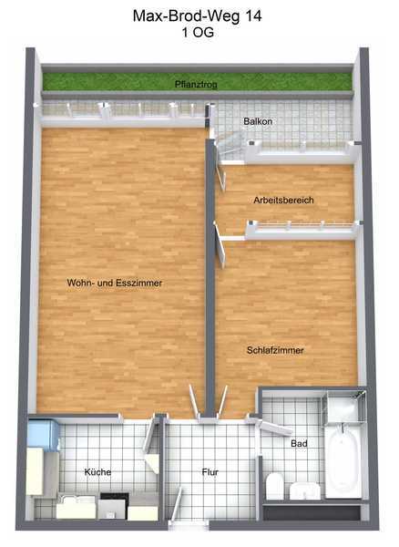 Stilvolle, sanierte 2,5-Zimmer-Wohnung mit Schwimmbad und Sauna in Stuttgart