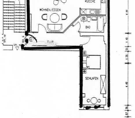 Im Prenzlauer Berg - Pankow Süd - Berlin 
Ruhige exquisite 2-Zimmerwohnung sucht Whg. neuen Eigent