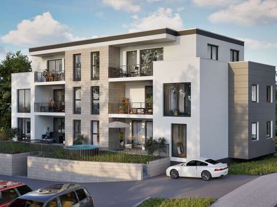 (Provisionsfrei) Neubau Projekt, Hochwertige 2,5 Zimmer Penthouse Wohnung im DG in Brackenheim