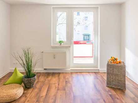 Hübsche Familienwohnung mit Balkon nahe Fritz-Theater