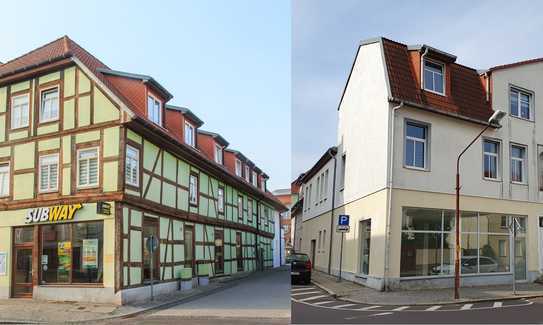 Zwei gepflegte Wohn- und Geschäftshäuser in Burg bei Magdeburg mit stabilem Ertragspotenzial