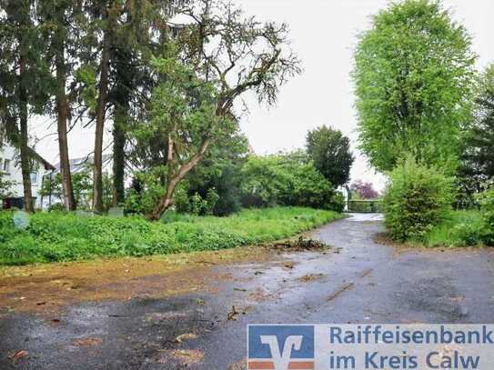 Bauträger und Projektentwickler aufgepasst! Großes Baugrundstück im Herzen von Friolzheim.