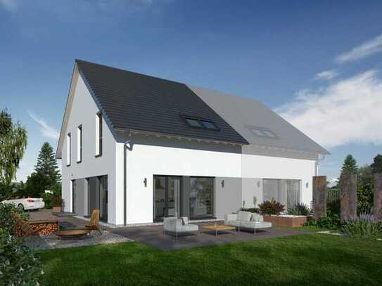 Doppelhauspartner dringend gesucht für Baufamilie Das individuelle Haus mit dem besonderen Raumkonze