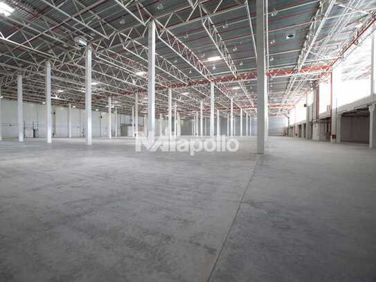 Top-Logistikstandort | ca. 25.000 m² Halle | 7,50 €/m² | KEINE Provision | teilbar | 24/7-Nutzung