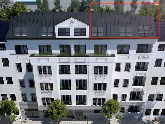 Traumlage in der Nähe vom Kurfürstendamm – Penthouse zum individuellen Ausbau