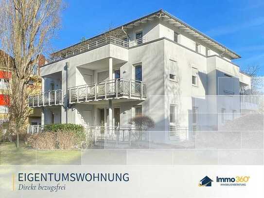 Bezugsfrei & ruhig gelegen: 4-Zimmer-Wohnung mit Balkon und Gemeinschaftsgarten