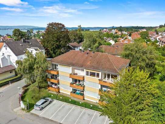 Großzügige helle 3-Zimmer-Wohnung mit zwei Balkonen und Garage