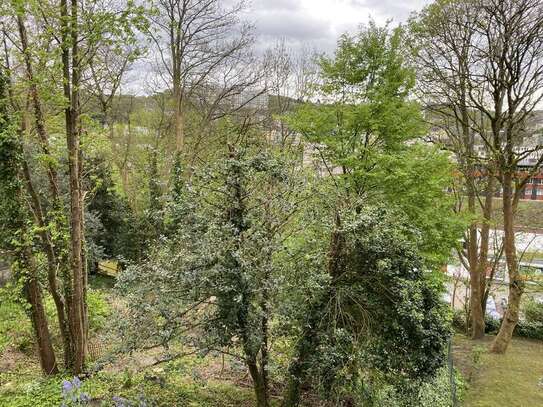 Wohnen an der Hardt. Schönes 1-Zimmer Appartement mit Küche, Diele & Wannenbad mit Fenster.