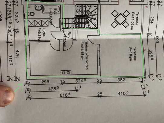 Provisionsfrei 1-Zimmer-Singelwohunung in HD Rohrbach Stadtkern