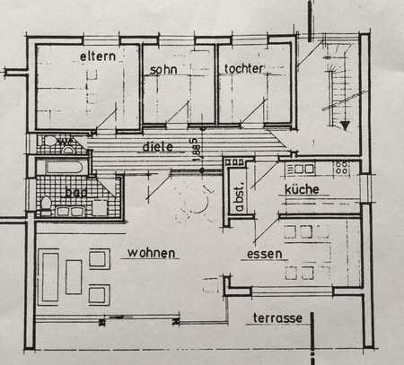Attraktive Erdgeschosswohnung mit Garten, ideal für Familien