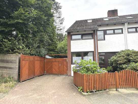 PURNHAGEN-IMMOBILIEN - Bremen/Bockhorn - Doppelhaushälfte mit Wintergarten und Kamin in ruhiger Lag